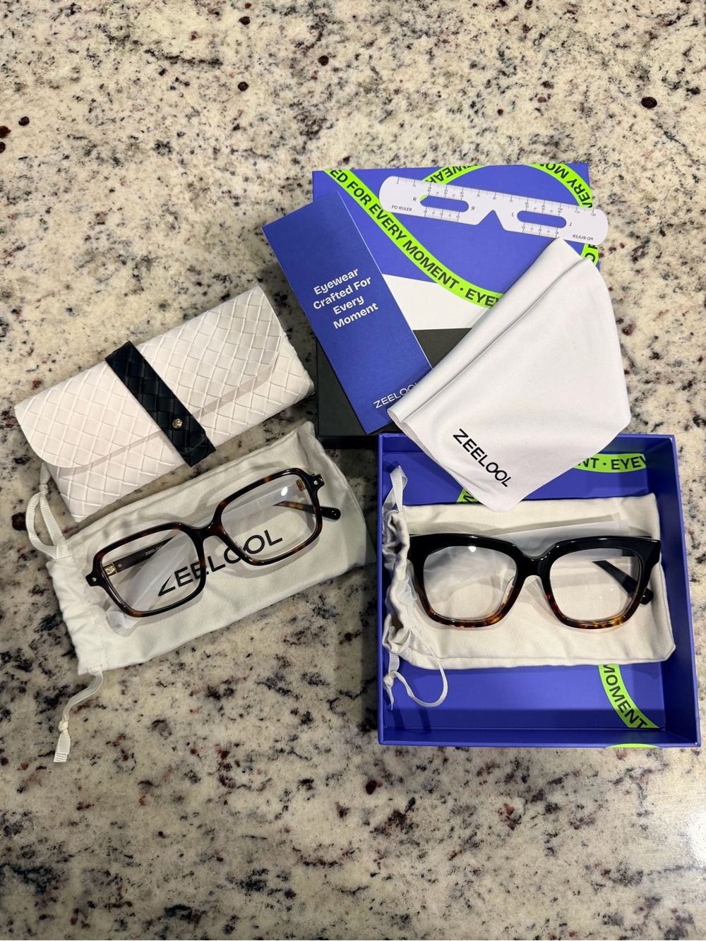 Women’s Square Talia & Xion Tortoise Glasses